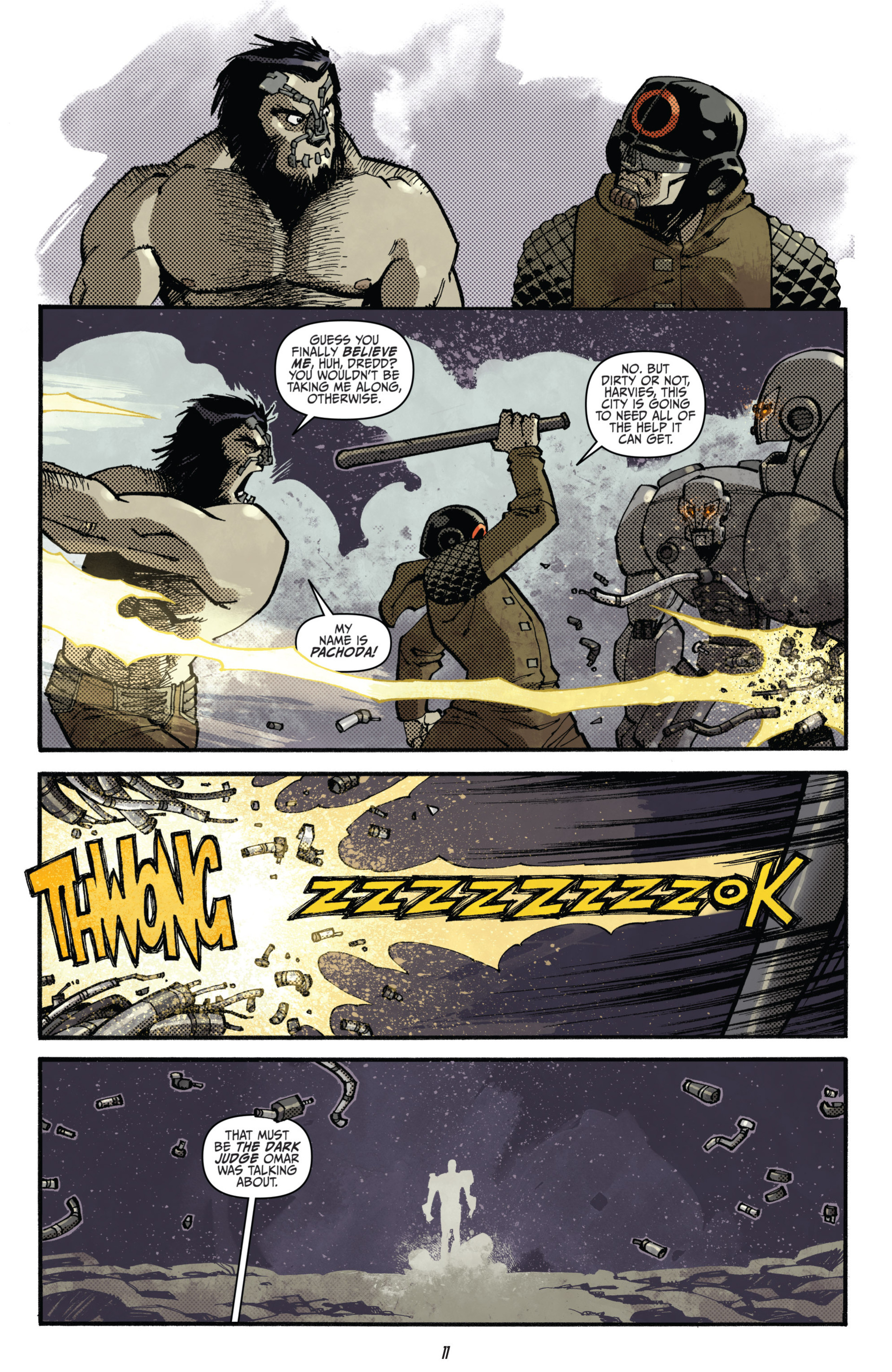 Read online Judge Dredd (2012) comic -  Issue #18 - 13