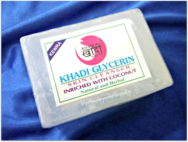 Khadi Sansthan Glycerin Skin Cleanser-Kewra Review