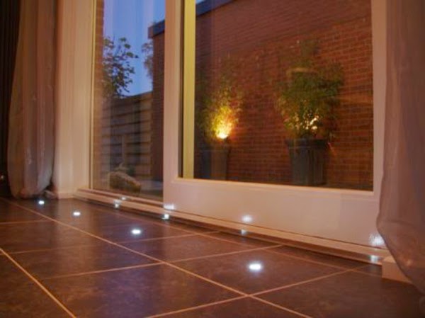 Ground recessed LED lighting – modern ideas!