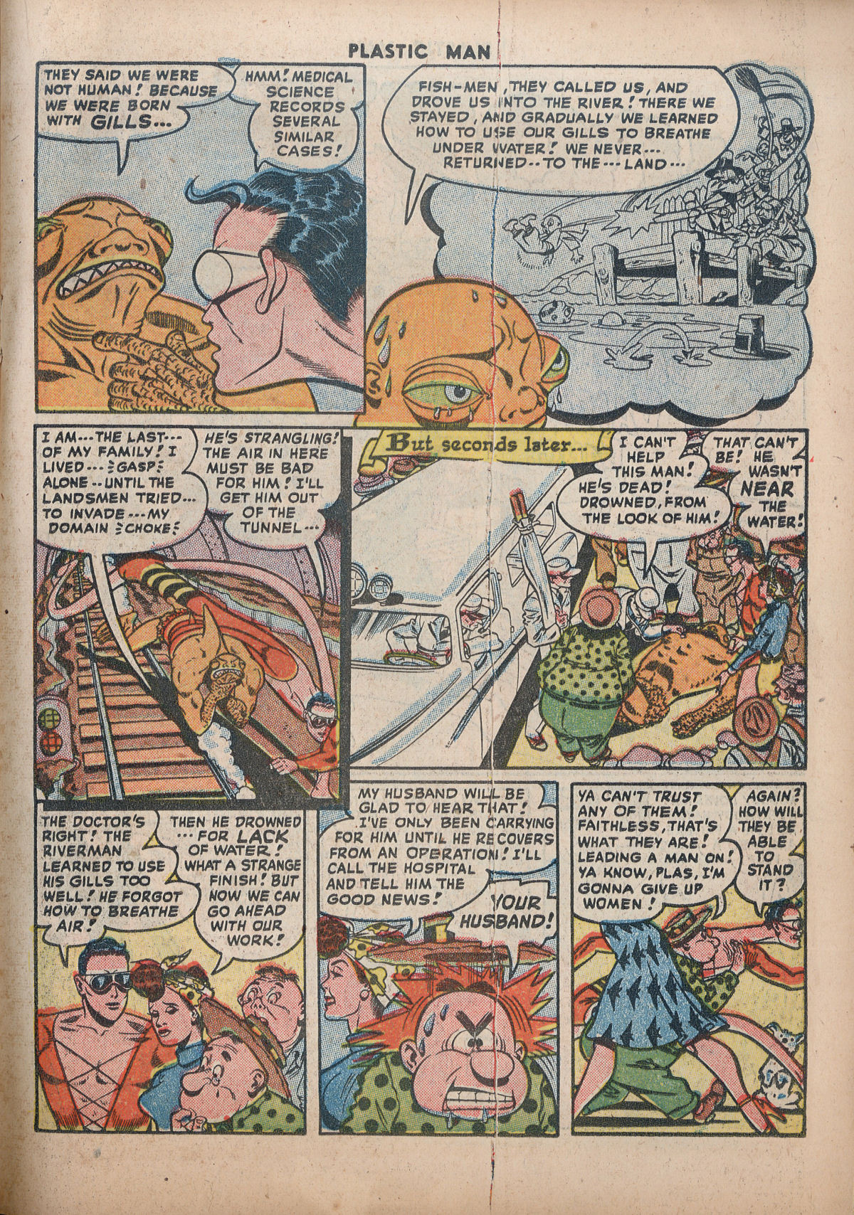 Read online Plastic Man (1943) comic -  Issue #12 - 25