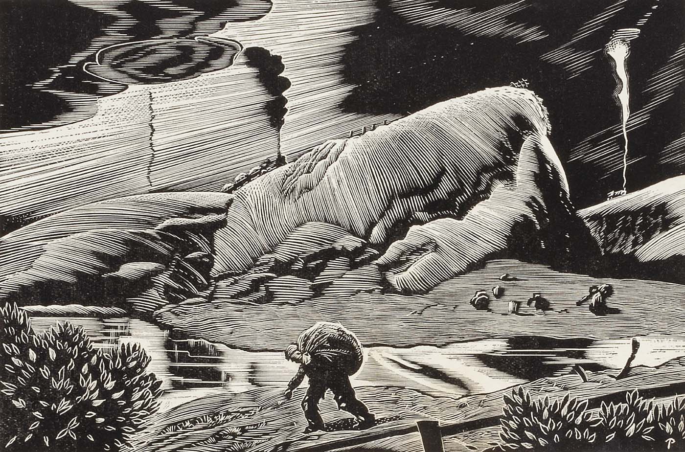 New Deal of the Day New Deal Recycling and Refuse Art (3/5) "Ash Heap"