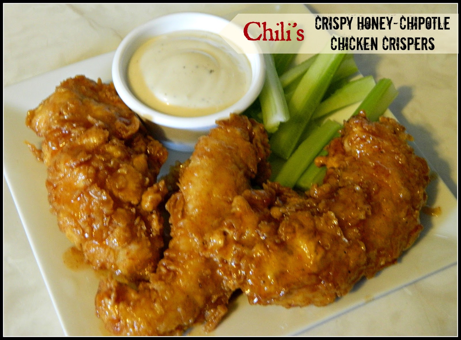 Aubrey's Recipes Chili's Crispy HoneyChipotle Chicken Crispers
