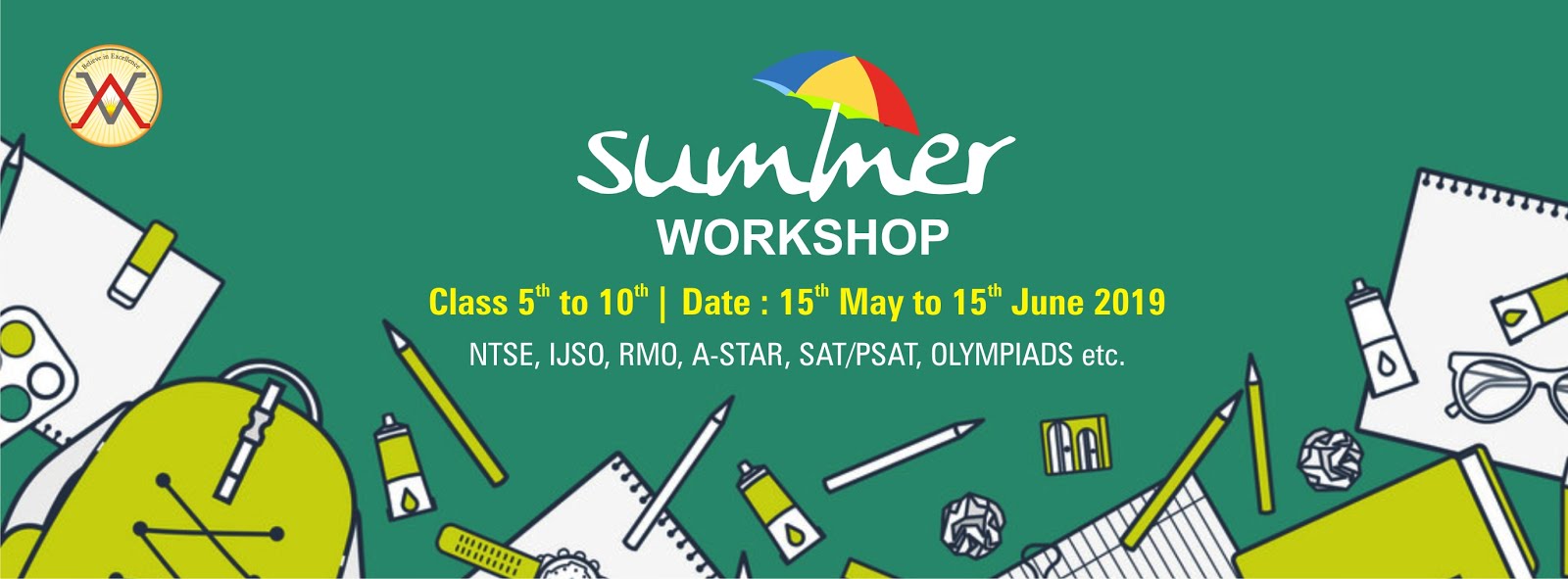 Summer Workshop For Class 05th to 10th