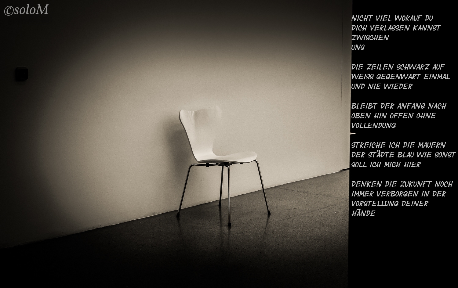 Solo M Lost Words Nicht Viel