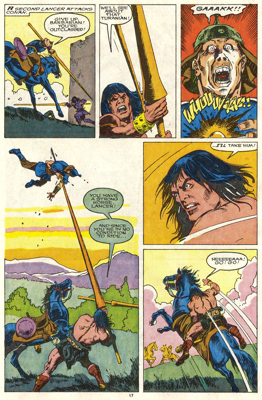 Read online Conan the Barbarian (1970) comic -  Issue #219 - 14