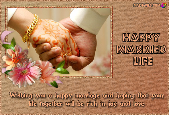 Happy Married Life Wishes Quotes. QuotesGram