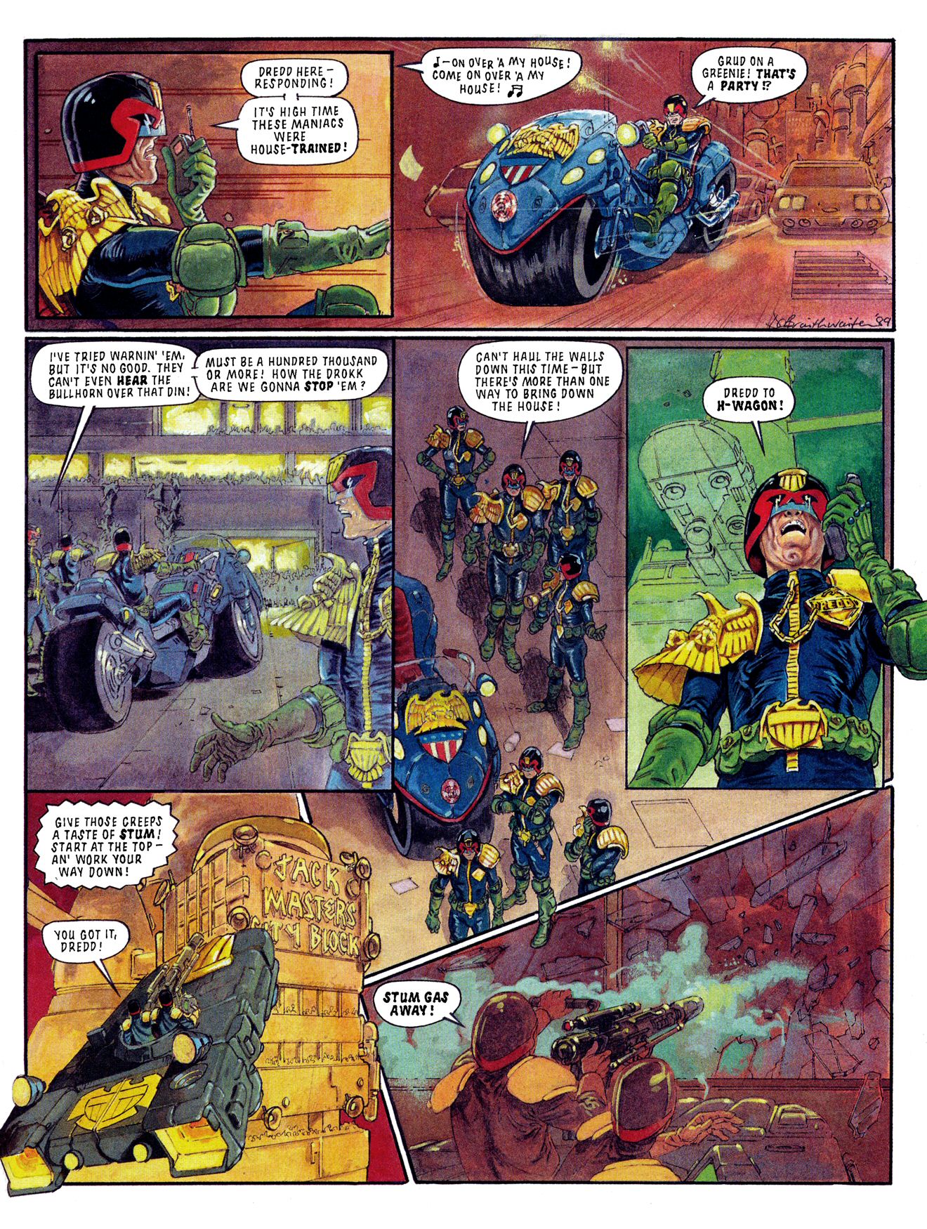 Read online Judge Dredd: The Complete Case Files comic -  Issue # TPB 13 (Part 1) - 6