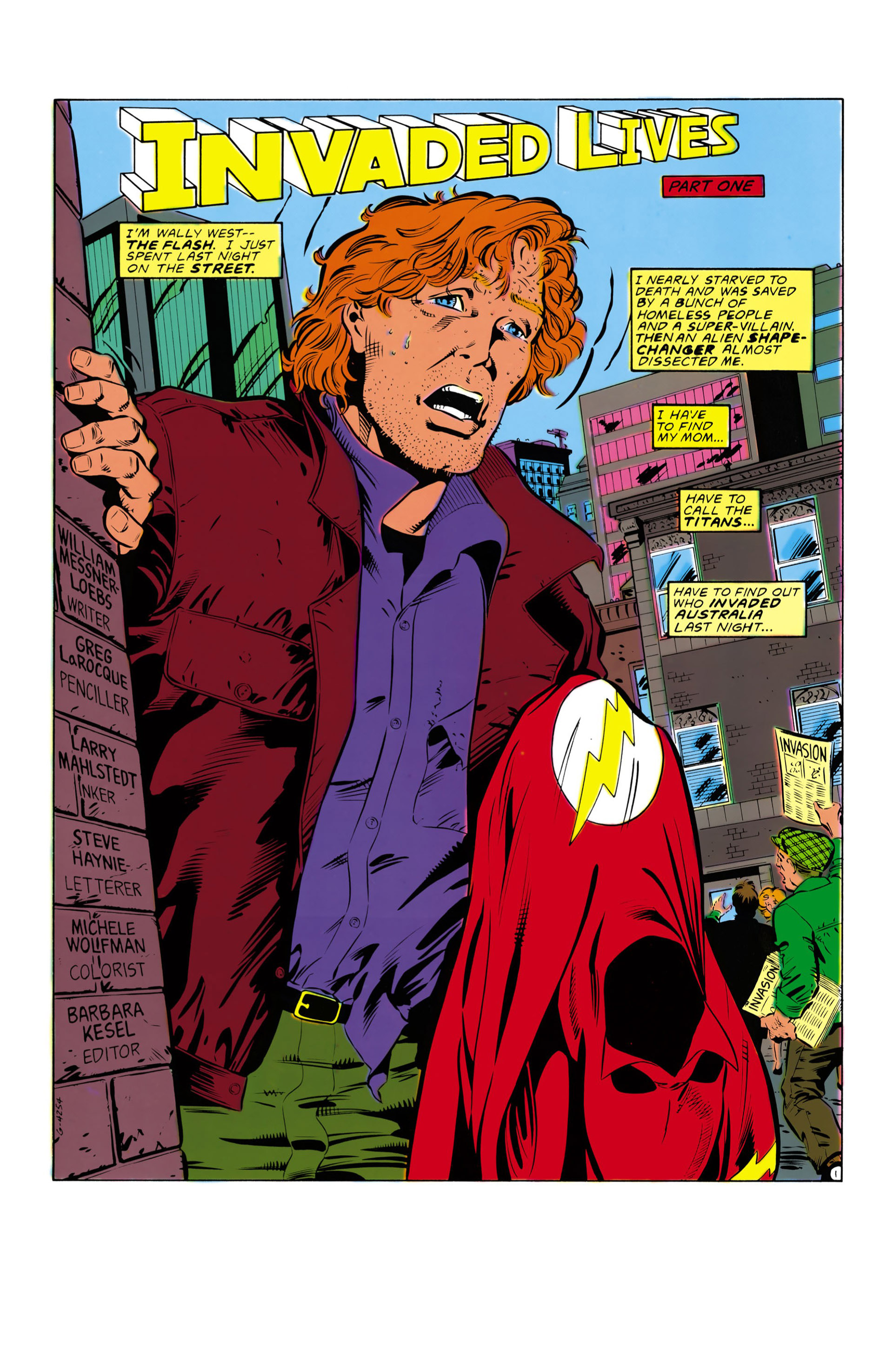 The Flash (1987) issue 21 - Page 2