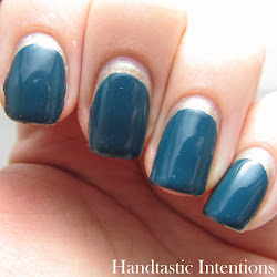 teal gold nail ruffian intentions handtastic