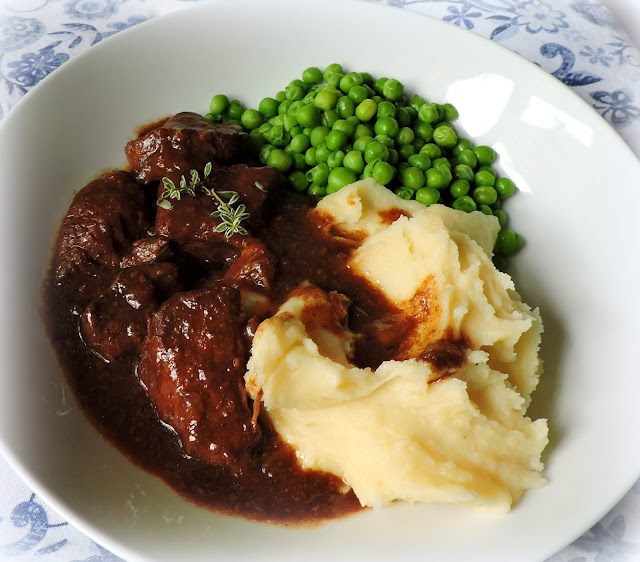 Braised Brisket with Stout & Onions