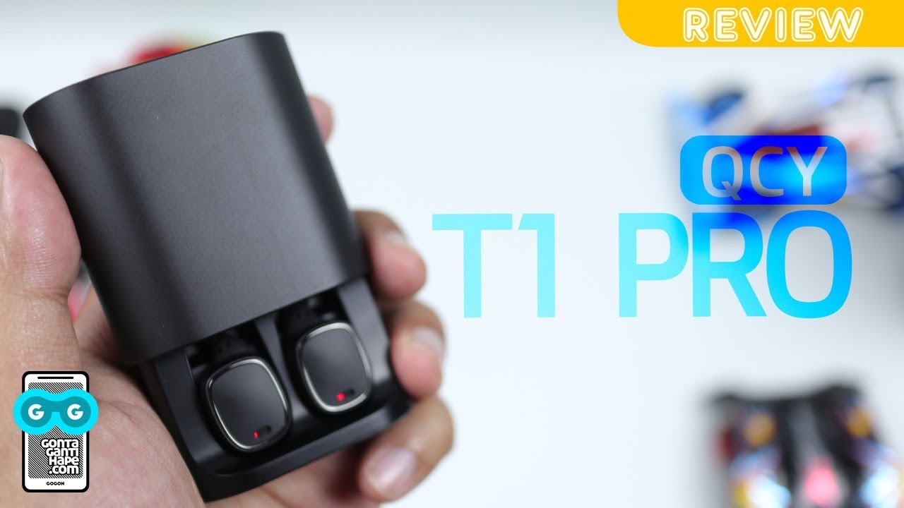 QCY T1 Pro TWS Touch Control Bluetooth Earphones - BLACK 26