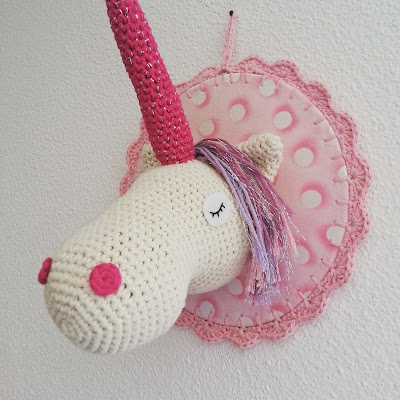 licorne trophée crochet