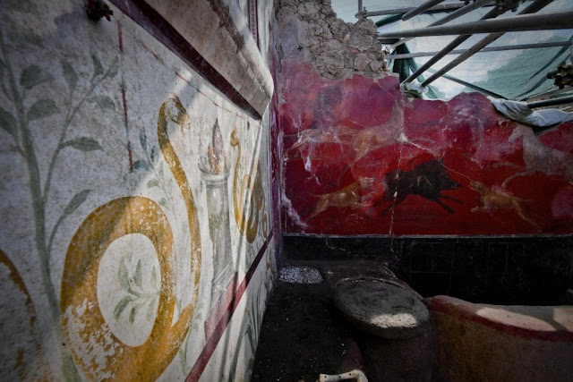 'Enchanted garden' discovered in Pompeii