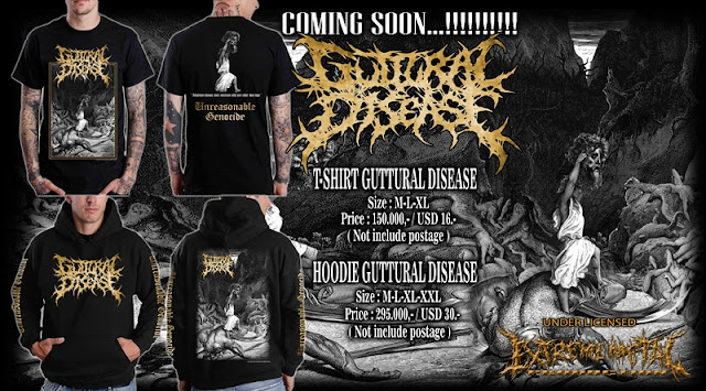 COMING SOON T-Shirt And Hoodie GUTTURAL DISEASE - Unreasonable Genocide