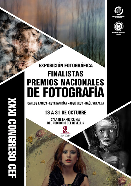 Exposición de los finalistas a "Mejor fotógrafo/a" de la CEF