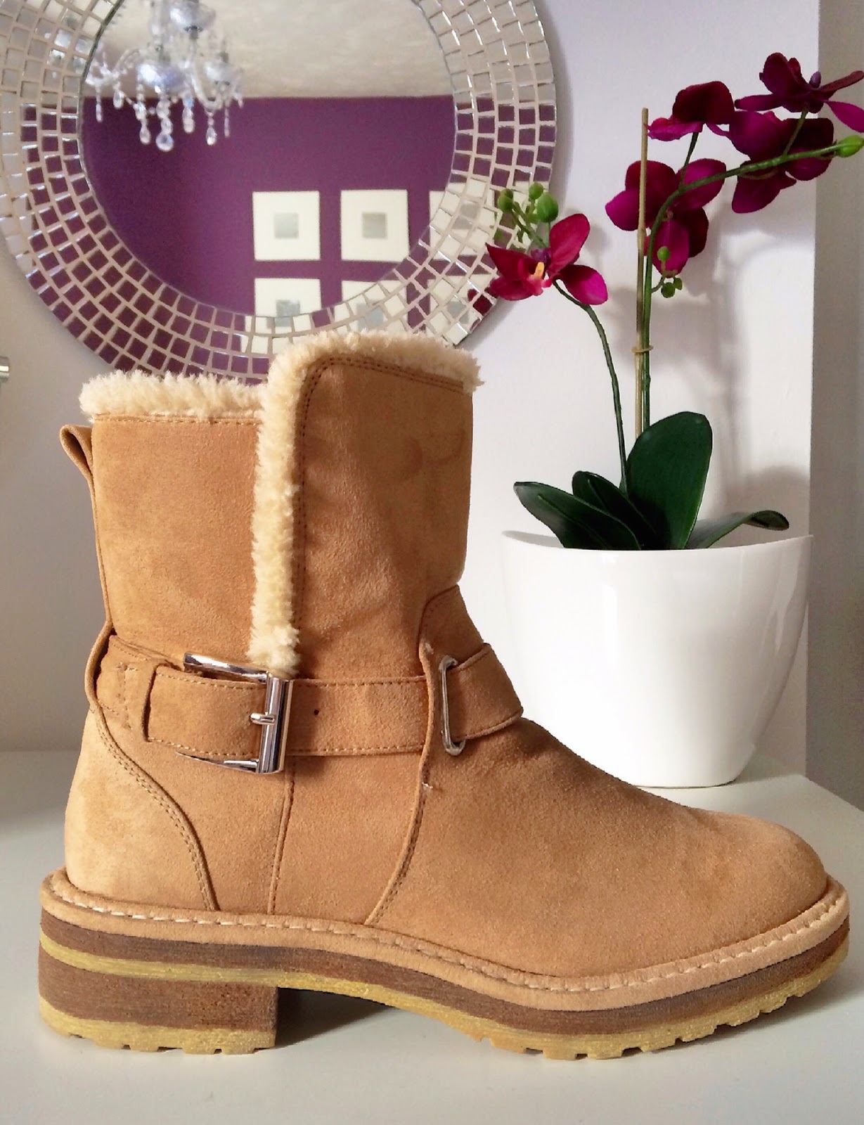 bershka stretch ankle boot