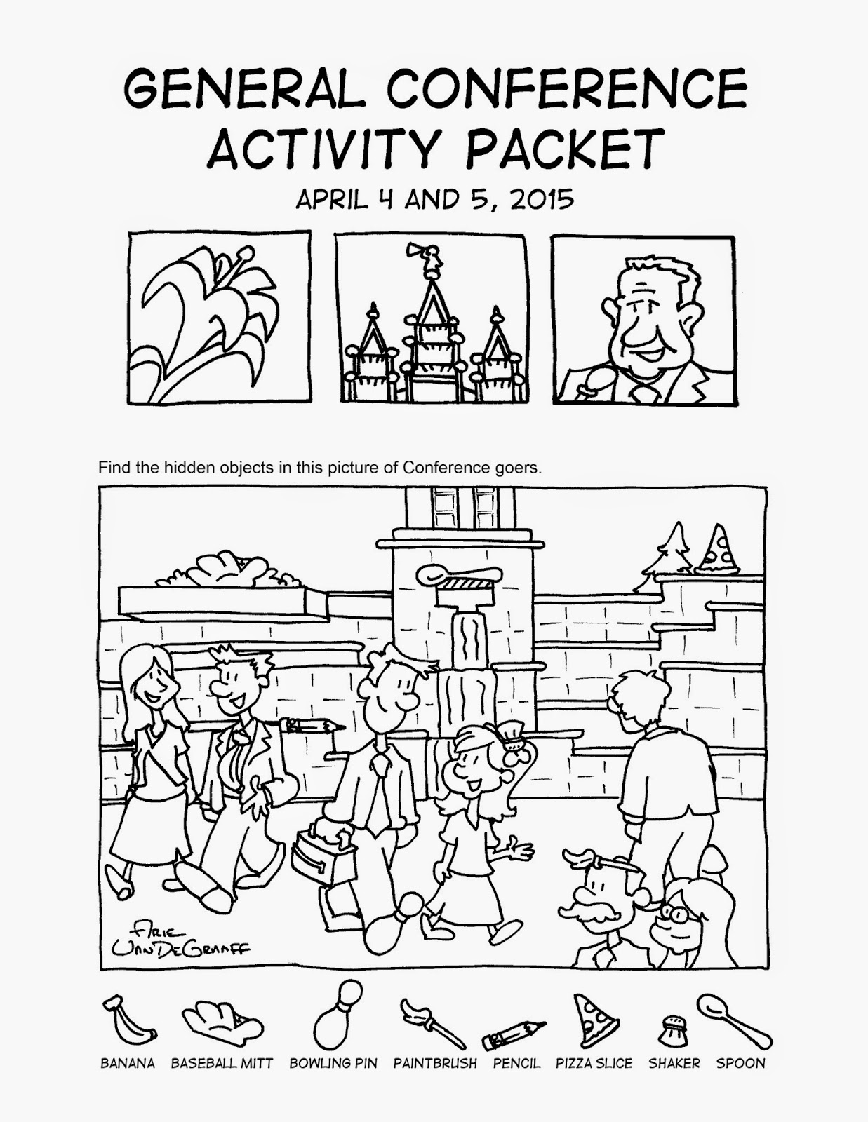 General Conference Coloring Pages Activity Packet Book Of Mormon  General Conference Coloring Pages Activity Packet Book Of Mormon