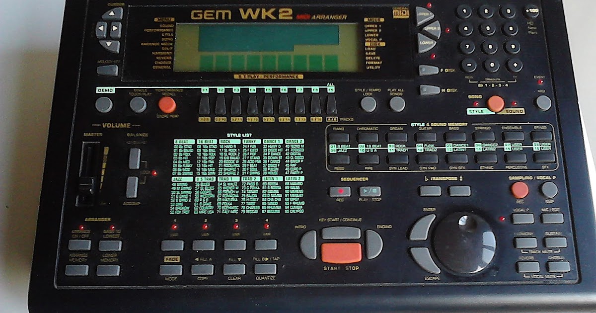 MATRIXSYNTH GEM wk2 module EXPANDER realtime midi arranger w/ Video Karaoke Out?