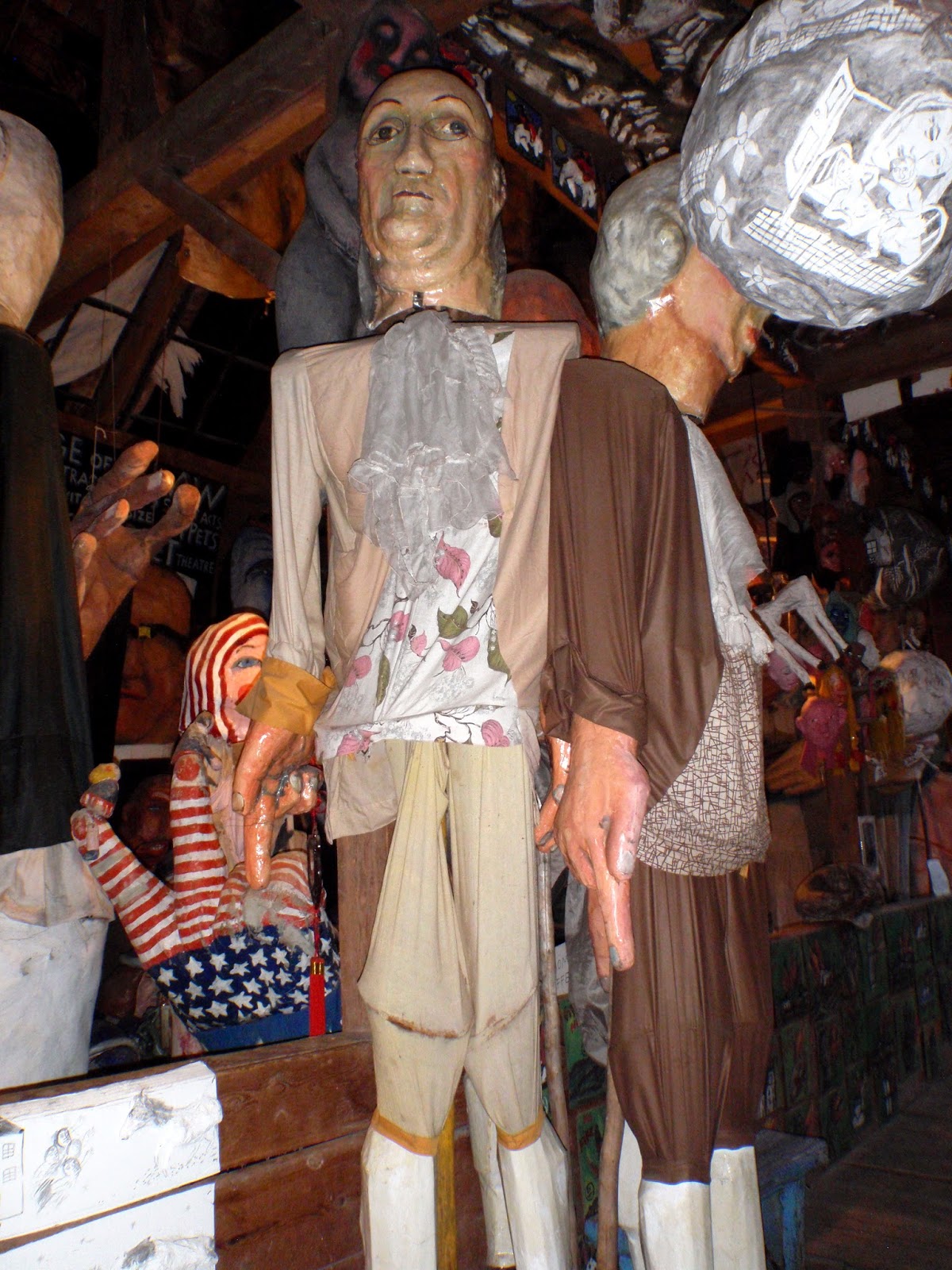 One Day in America Bread and Puppet Museum in Glover, Vermont