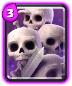 Carta Exército de Esqueletos de Clash Royale - Cards Wiki