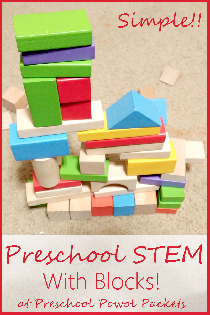 Preschool STEM With Blocks Preschool Powol Packets stem-preschool-activities-using-flashlights-blocks-the-simple-parent