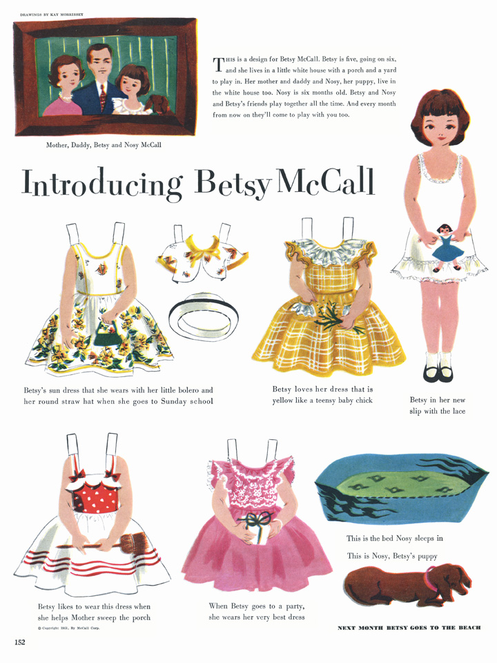 From The Heart Up.: Pretend play with paper dolls