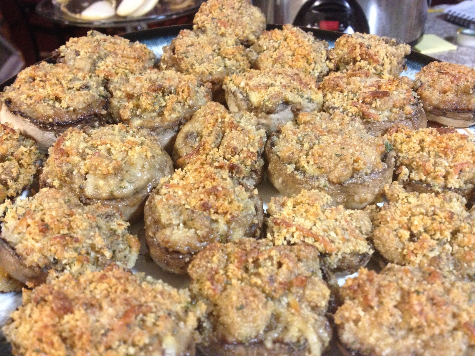 ALL RECIPES: STUFFED MUSHROOMS