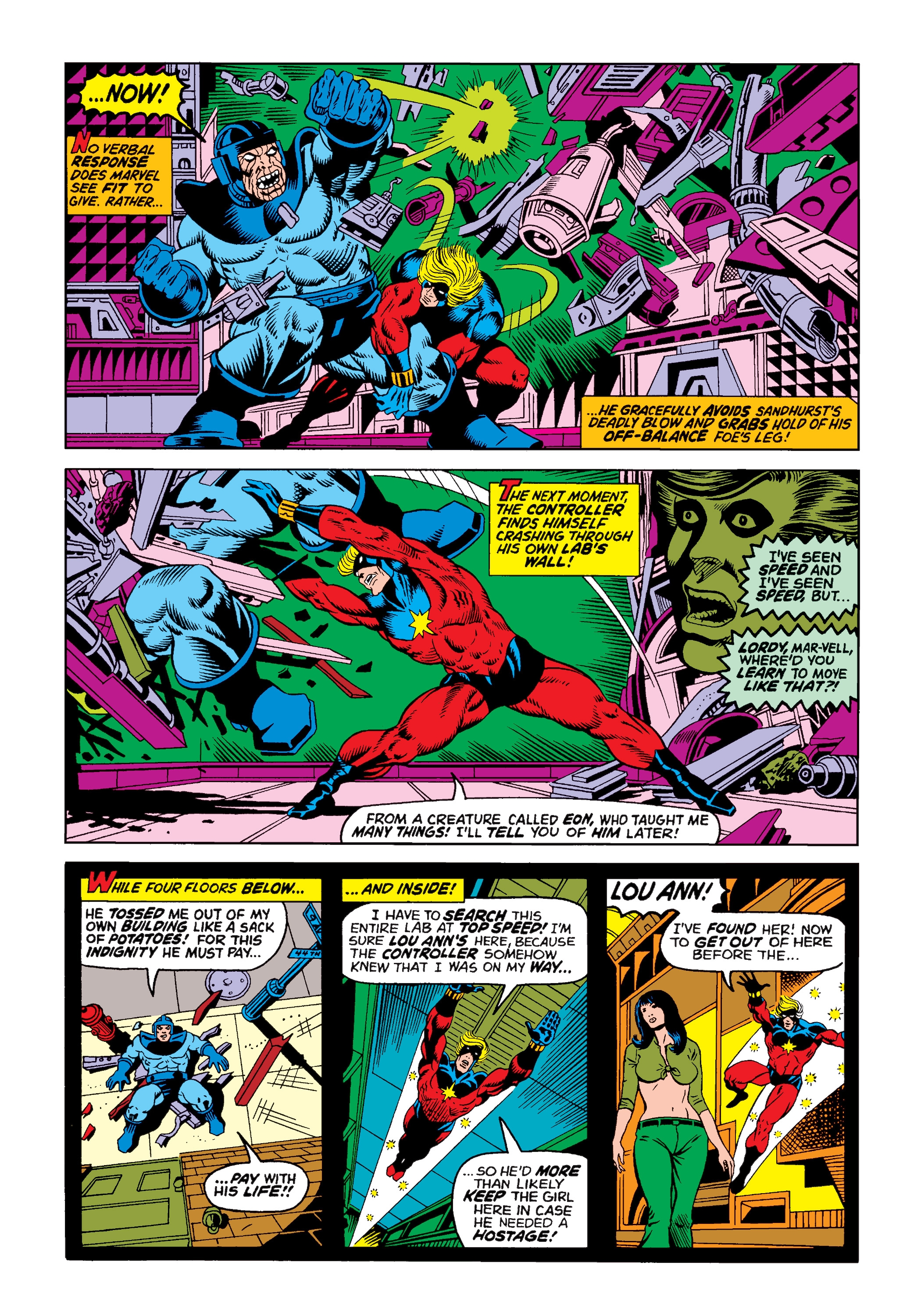 Read online Marvel Masterworks: Captain Marvel comic -  Issue # TPB 3 (Part 3) - 1