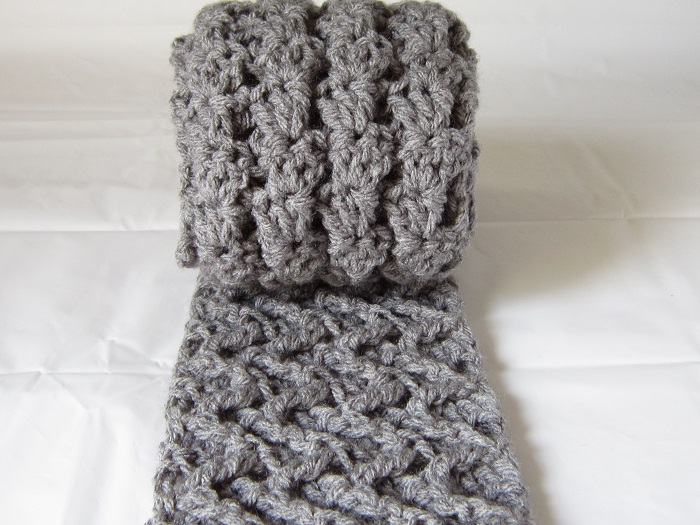 reversible crochet scarf pattern