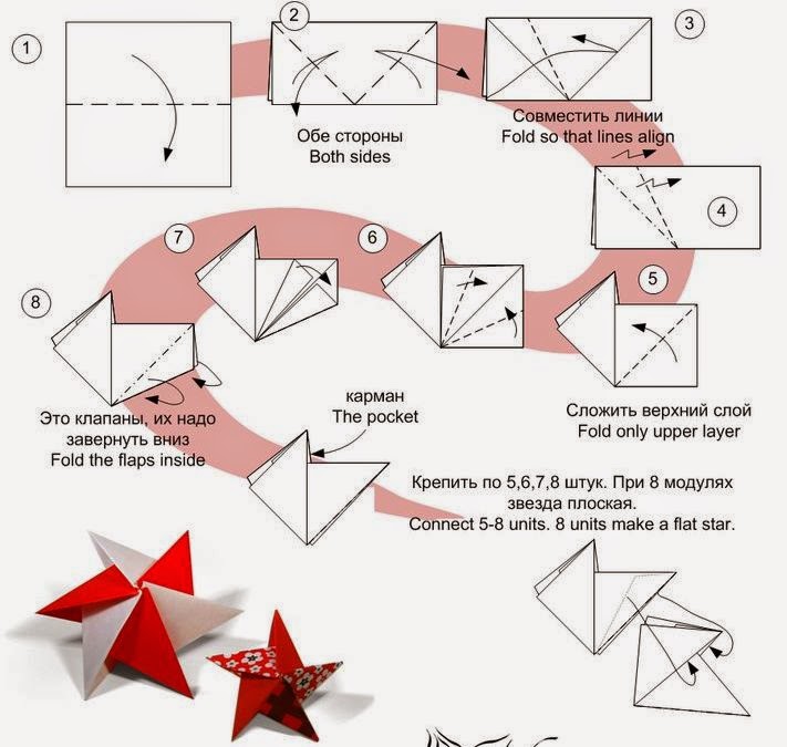 Image Result For Pages Of Printable Instructions For Folding Origami