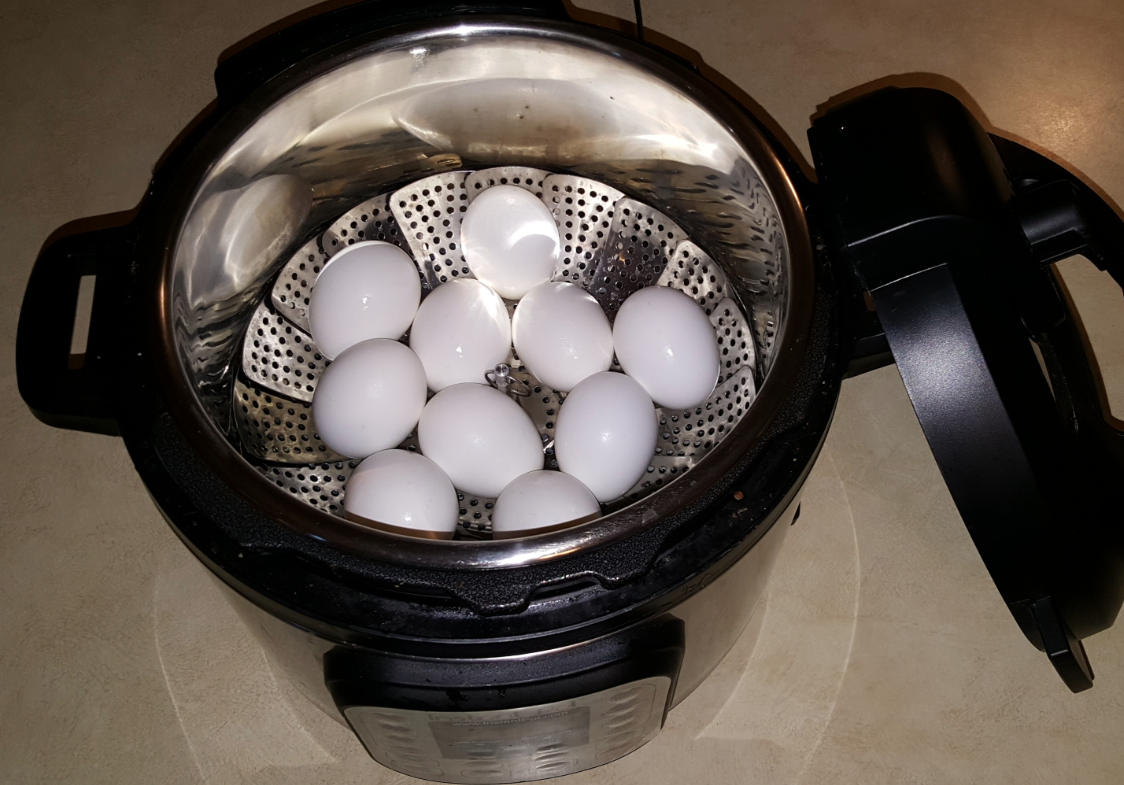 Things of Interest Hard Boiled Eggs with an Electric Pressure Cooker