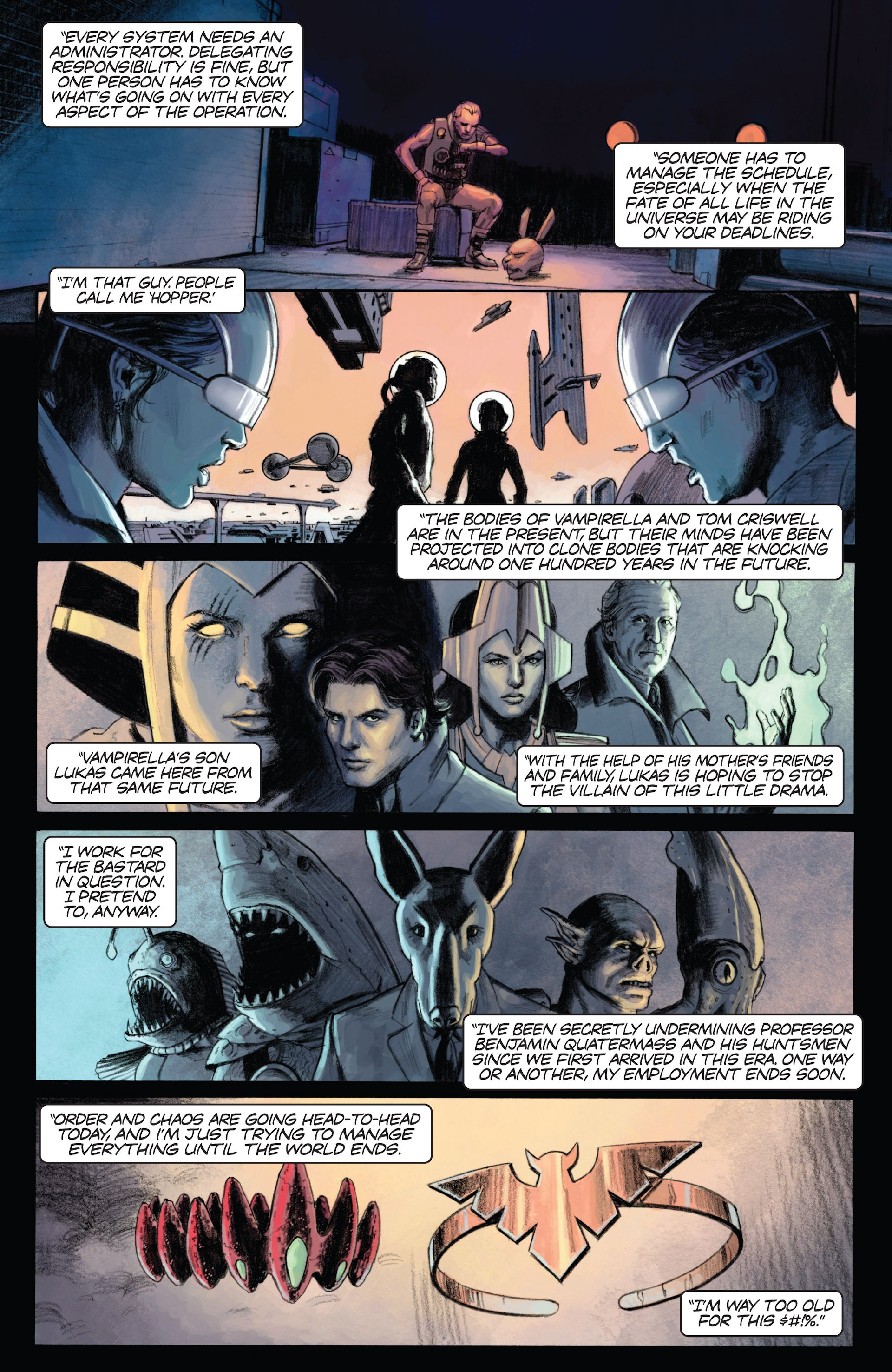 Read online Vampirella (2010) comic -  Issue #31 - 5