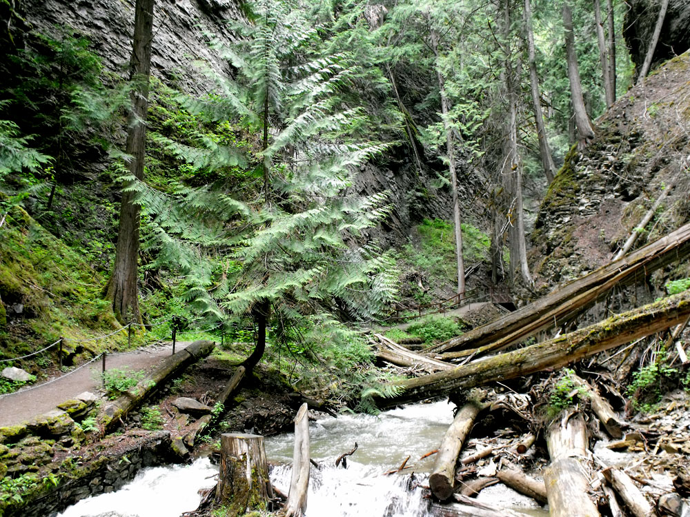Okanagan Jen Waterfalls of the Shuswap Margaret Falls