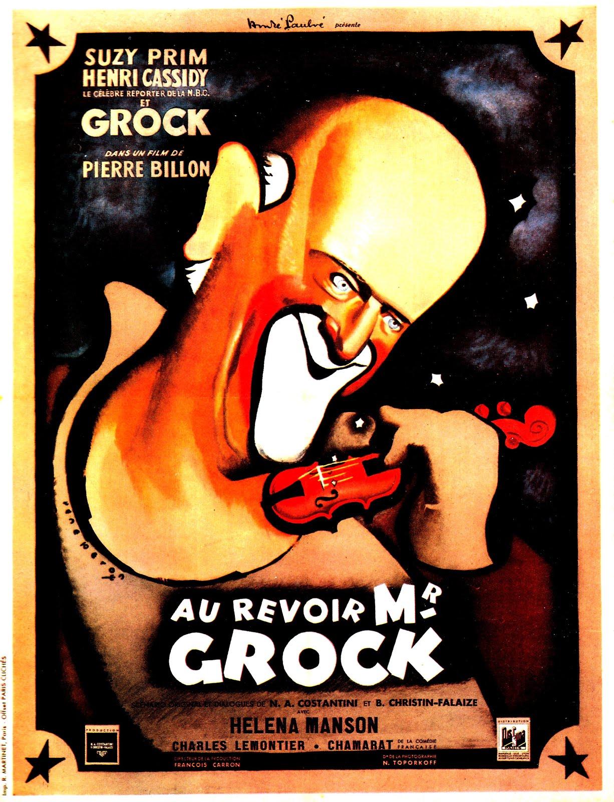Au revoir Mr. Grock (1949) Pierre Billon - Au revoir Mr. Grock