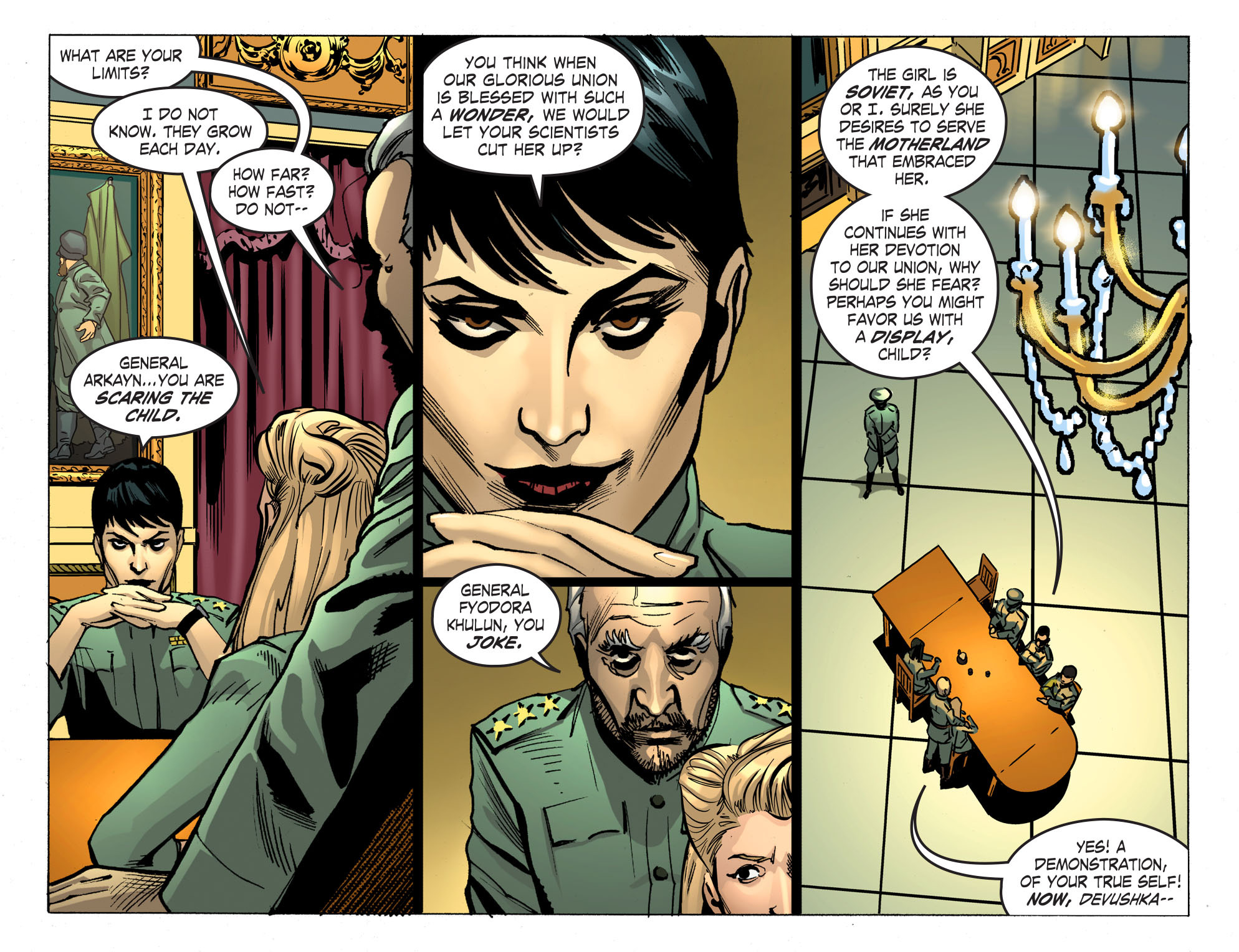Read online DC Comics: Bombshells comic -  Issue #5 - 19