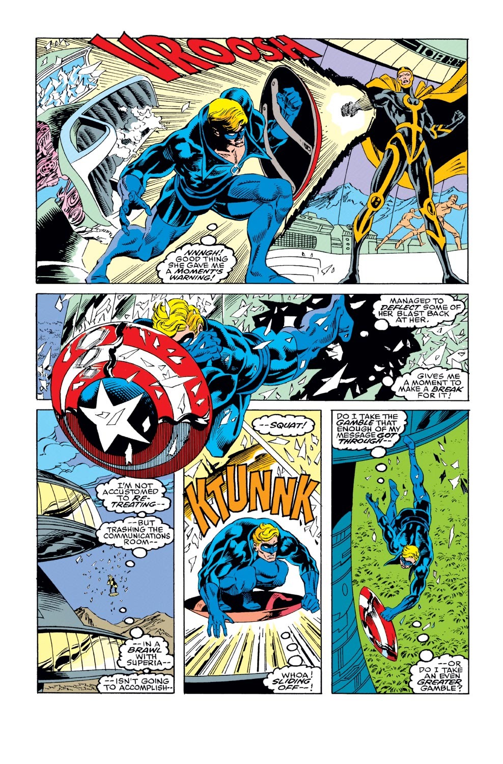 Read online Captain America (1968) comic -  Issue #392 - 15
