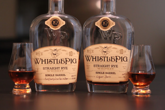 signde drinks: WhistlePig Rye Single Barrel Review