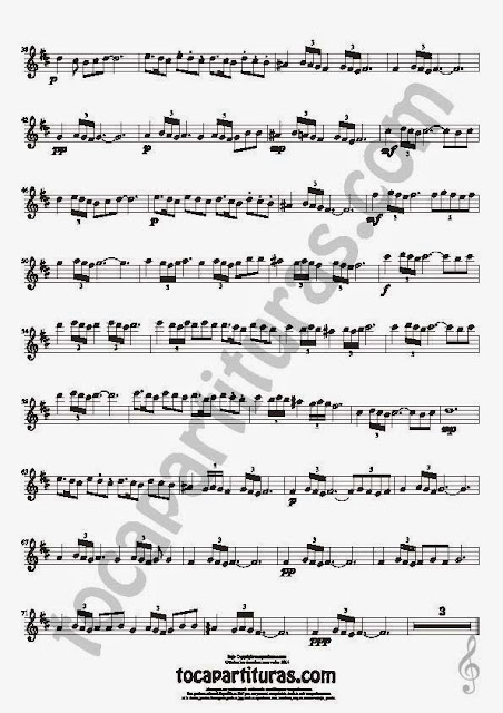 2  Bulería Lenta Partitura de Flauta Travesera, flauta dulce y flauta de pico Sheet Music for Flute and Recorder Music Scores Flamenco 