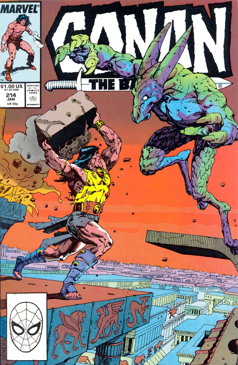 Read online Conan the Barbarian (1970) comic -  Issue #214 - 1