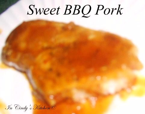 In Cindy's Kitchen: Sweet Barbecued Pork: Posting News
