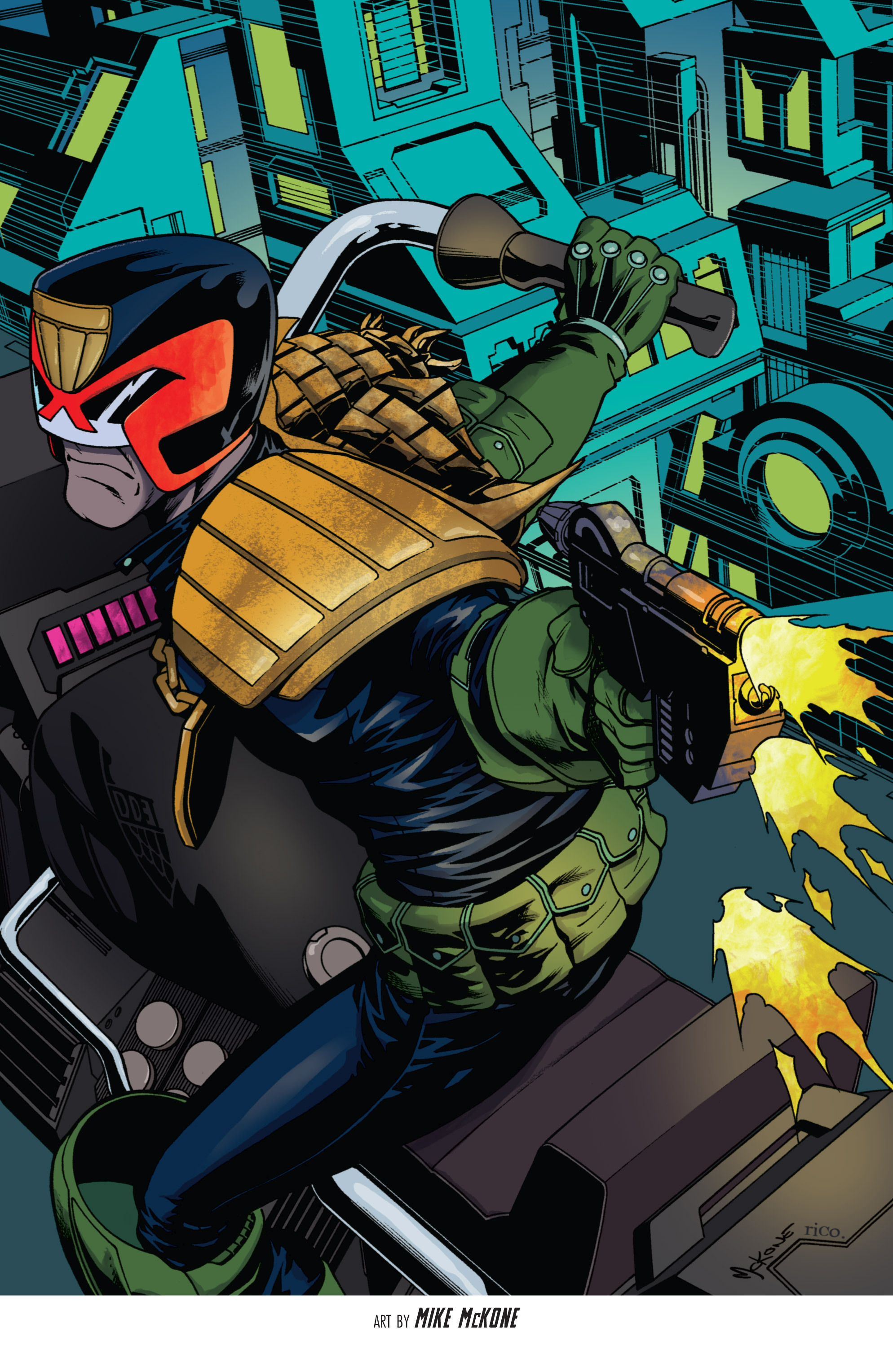 Read online Judge Dredd (2012) comic -  Issue # _TPB 2 - 49