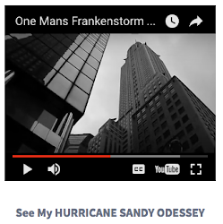 One MANS HURRICANE SANDY ODESSEY