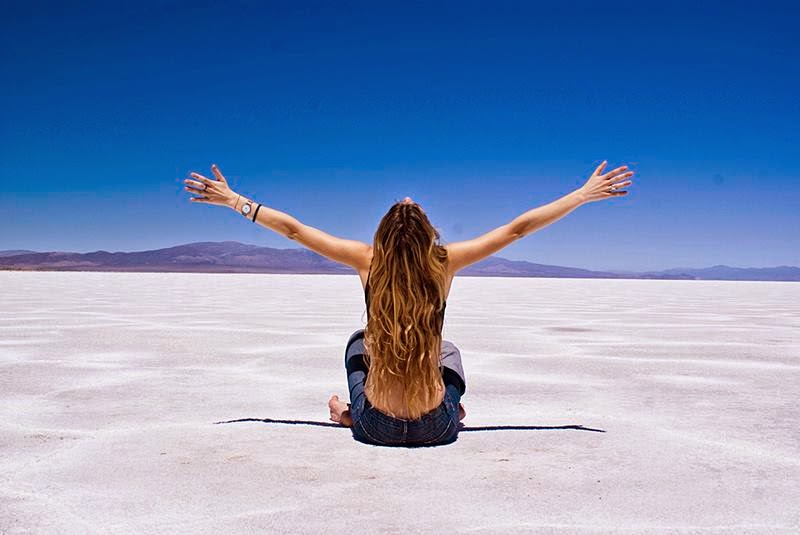 Salinas Grandes - one of the world's largest salt flats, located in central-northern Argentina.