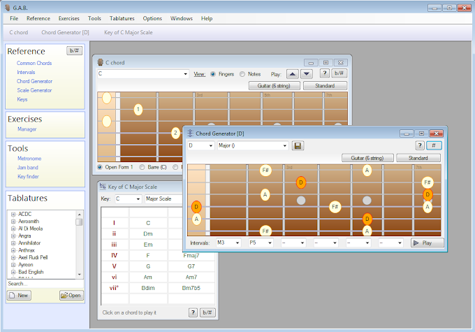 Guitar and Bass 1.2.1 - Μάθε δωρεάν έγχορδα όργανα από το PC σου 