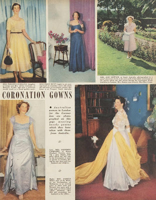 coronation fashion 1953