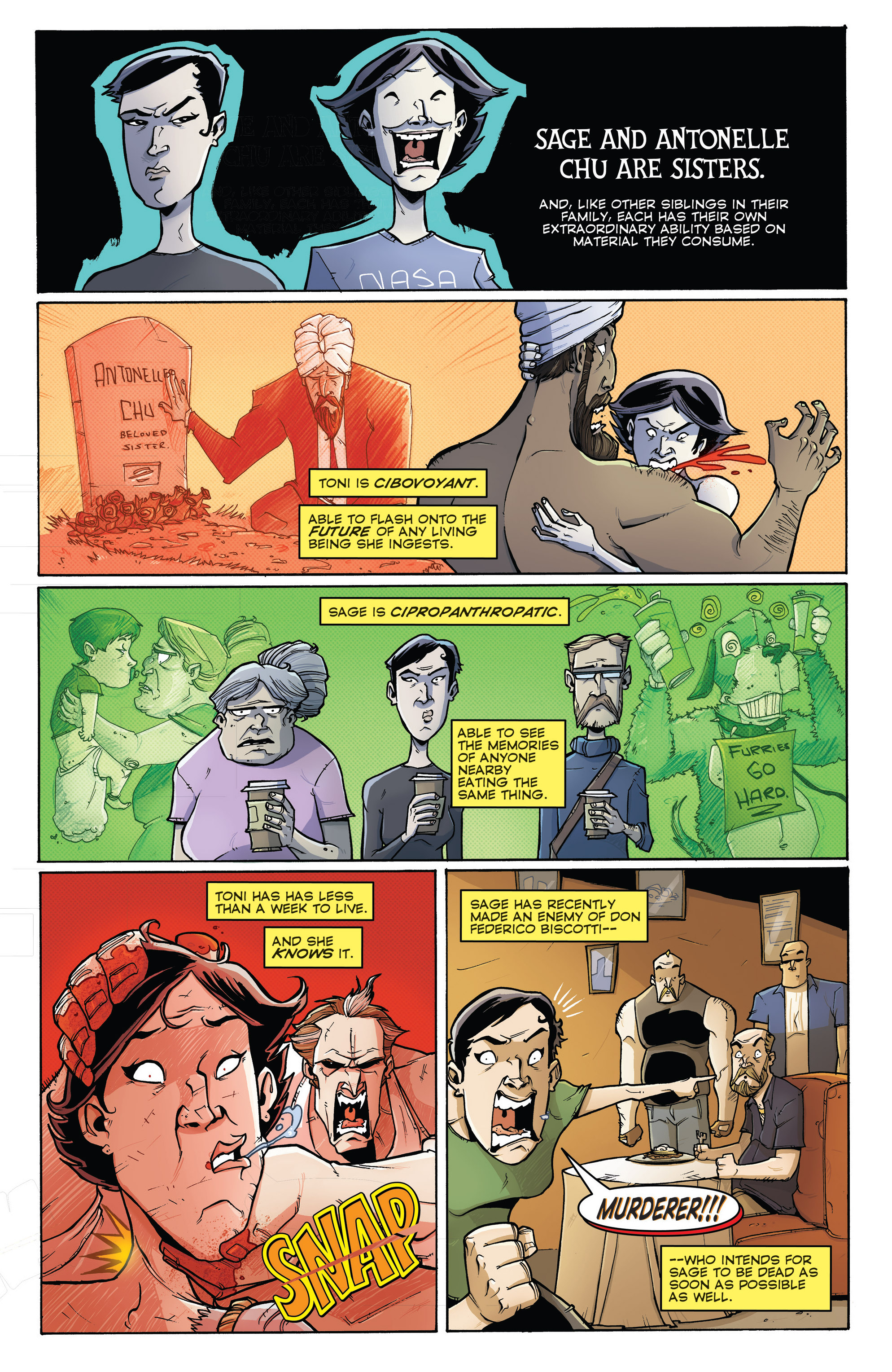 Read online Chew comic -  Issue # _TPB 8 - Family Recipes - 15