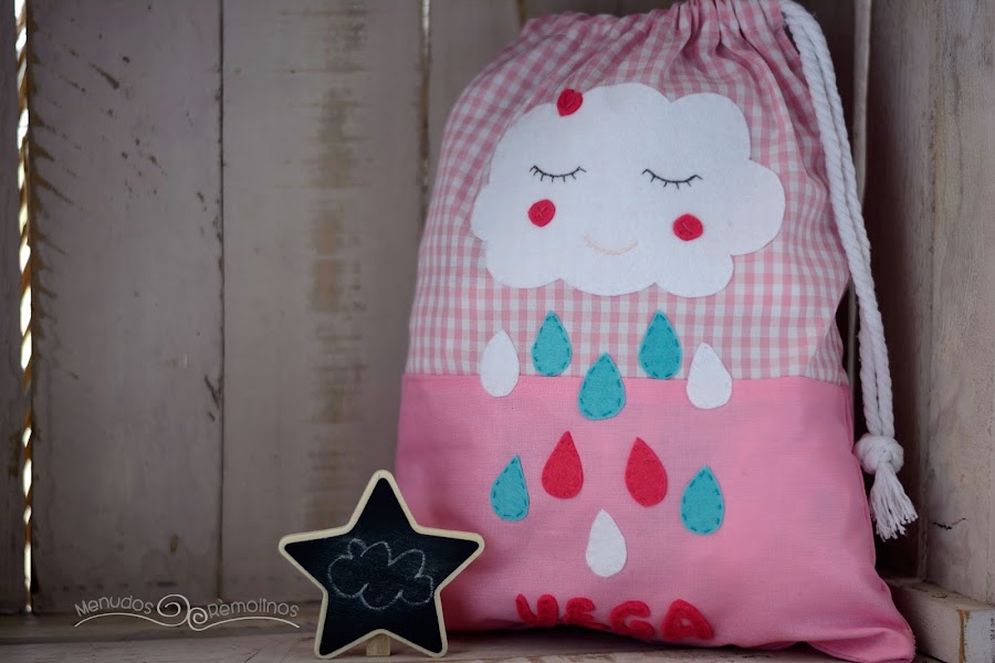 Bolsa de merienda nube dormilona