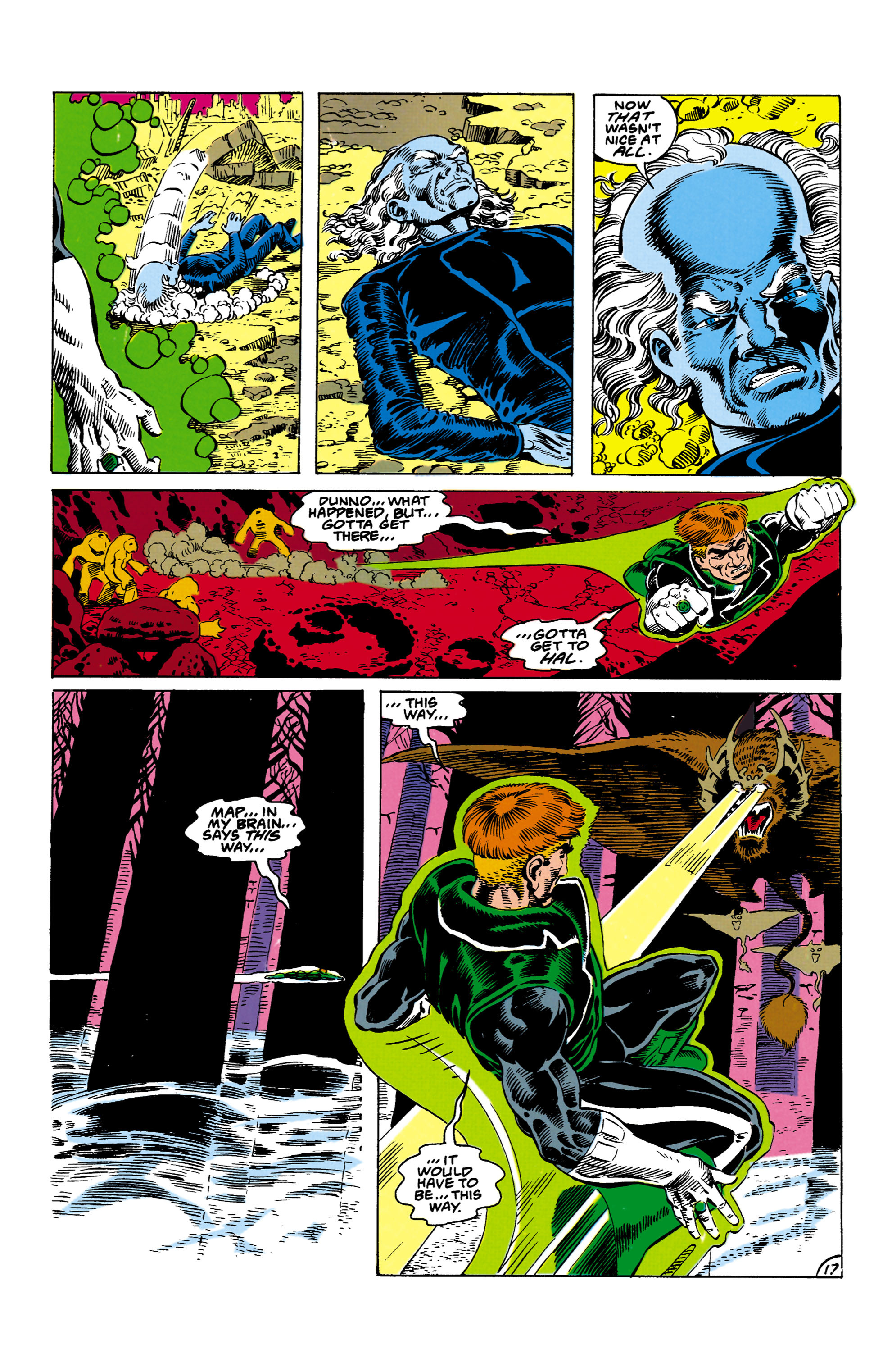 Read online Green Lantern (1990) comic -  Issue #6 - 18