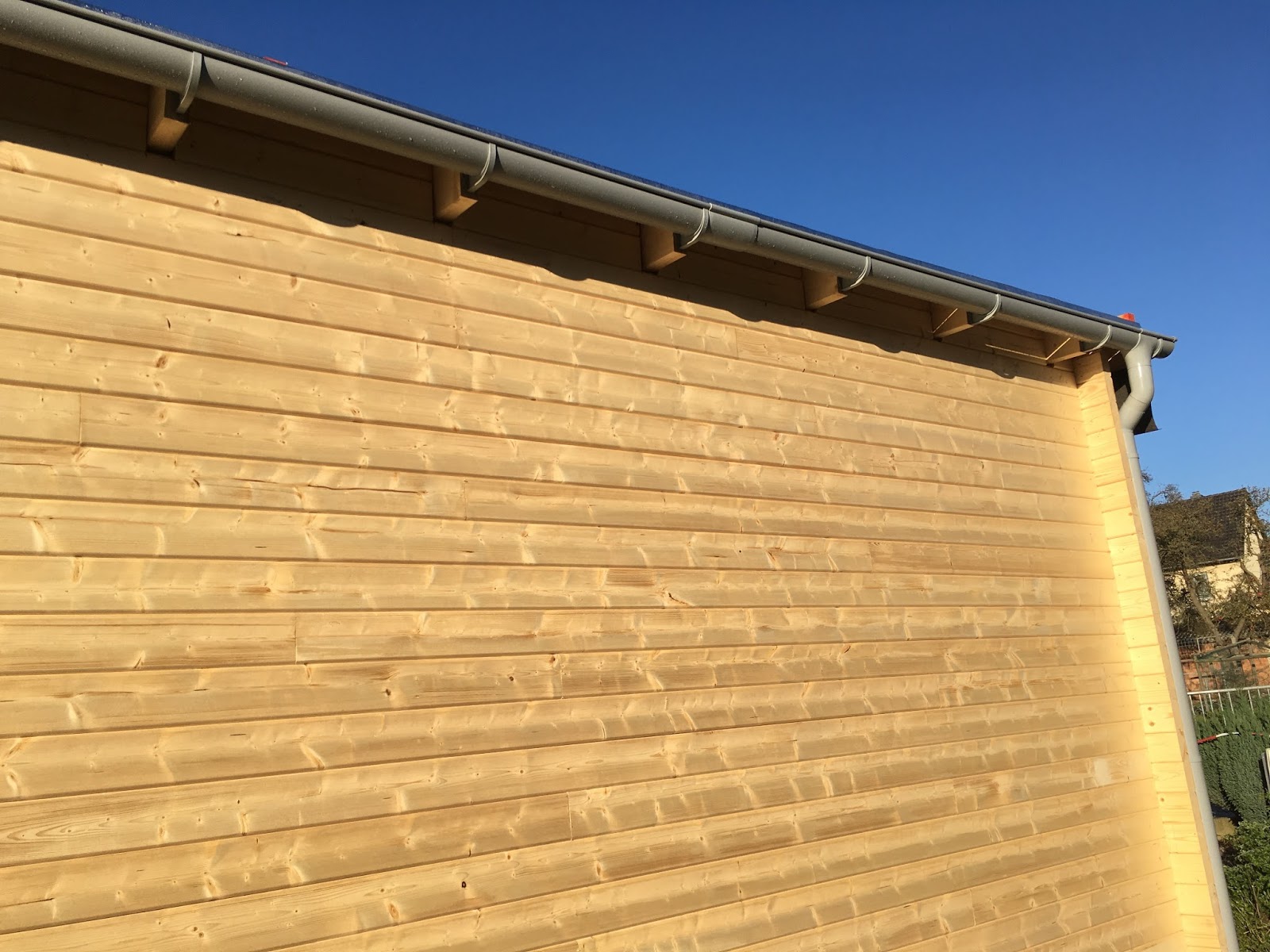 Sarah und Heiko´s Baublog: Garagenaufbau Teil 5