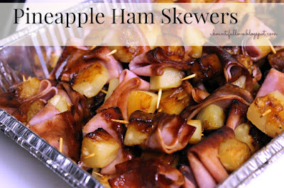 Pineapple Ham Skewers